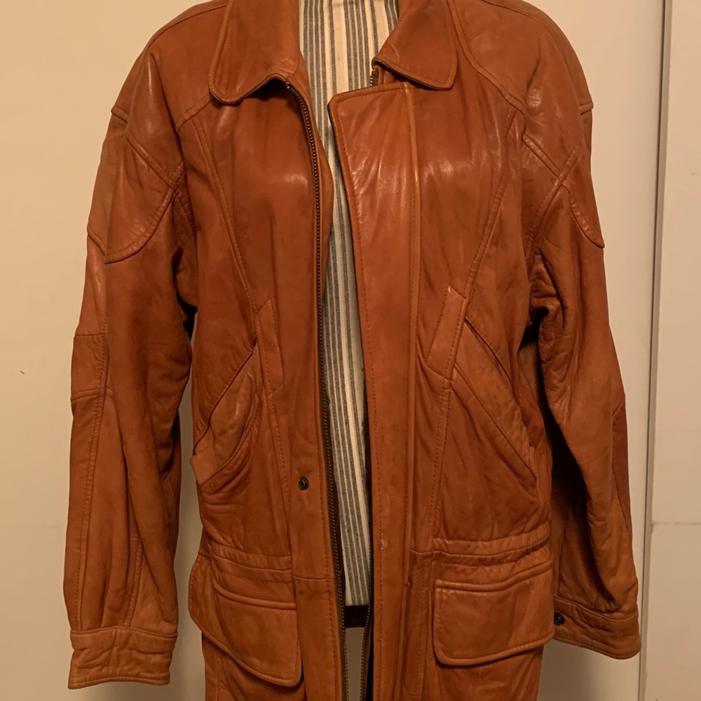 Harlem Retro leather jacket